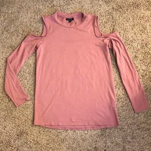 Topshop Cold Shoulder Top size 4